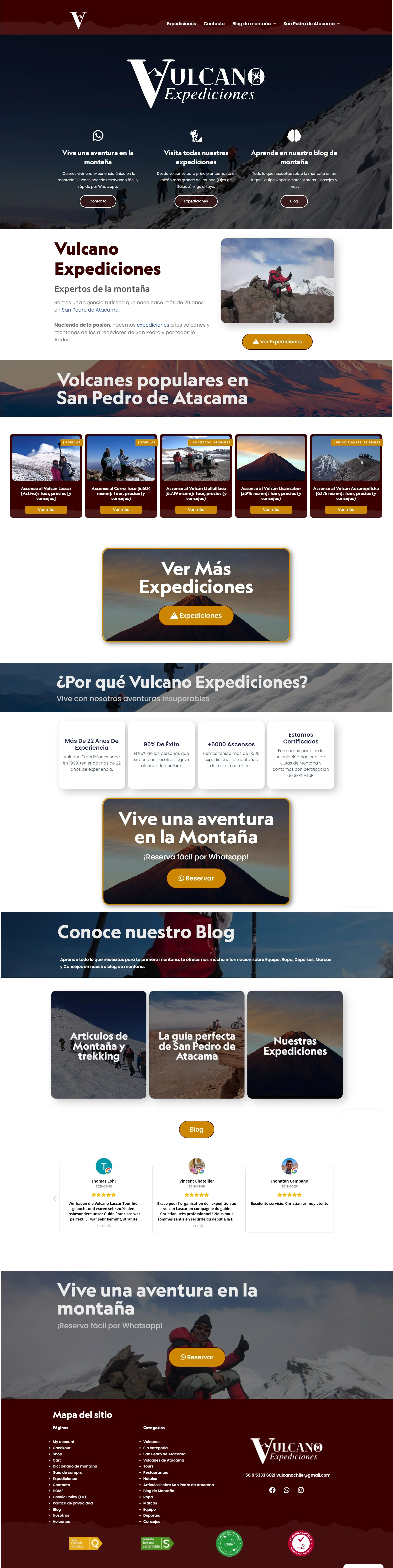 Desarrollo web Vulcano